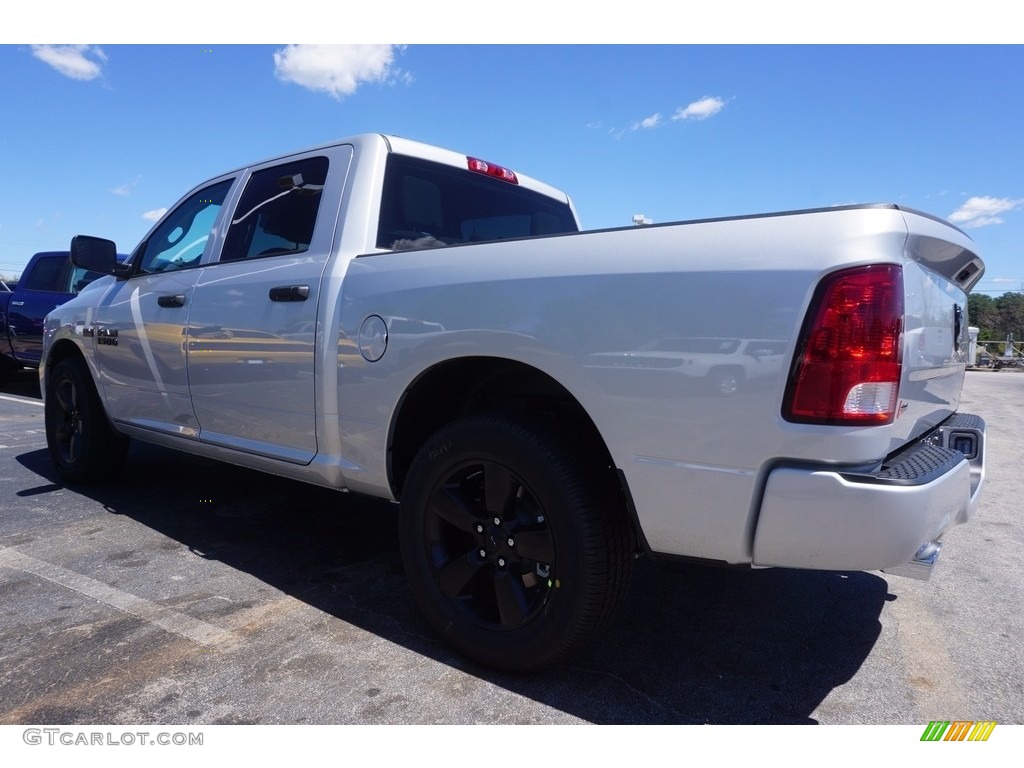 2017 1500 Express Crew Cab - Bright Silver Metallic / Black/Diesel Gray photo #2