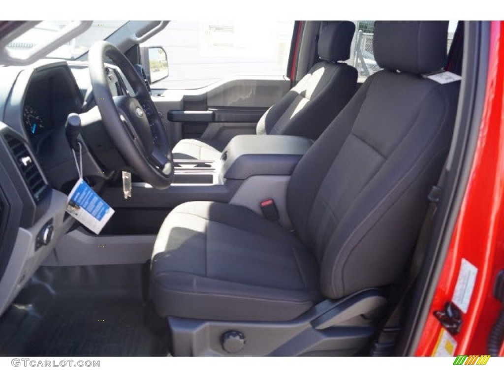 2017 F150 XL SuperCrew - Race Red / Black photo #12