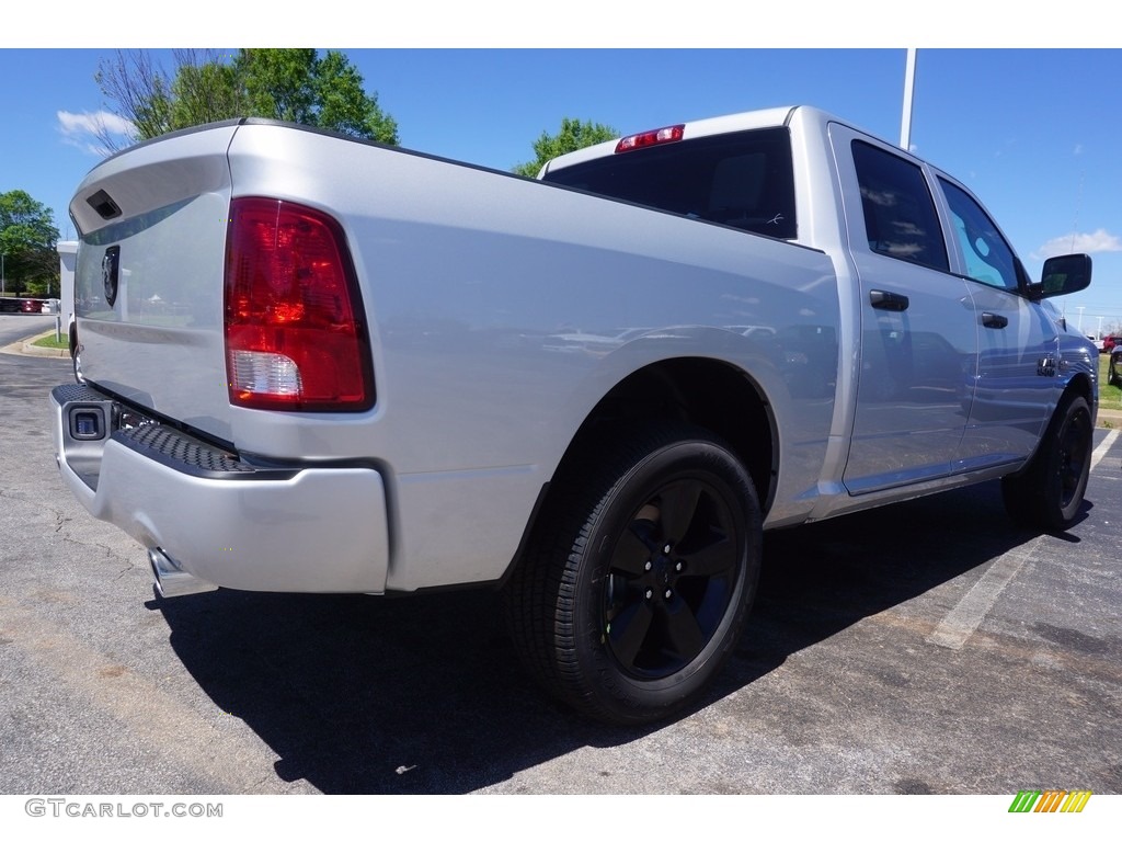 2017 1500 Express Crew Cab - Bright Silver Metallic / Black/Diesel Gray photo #3