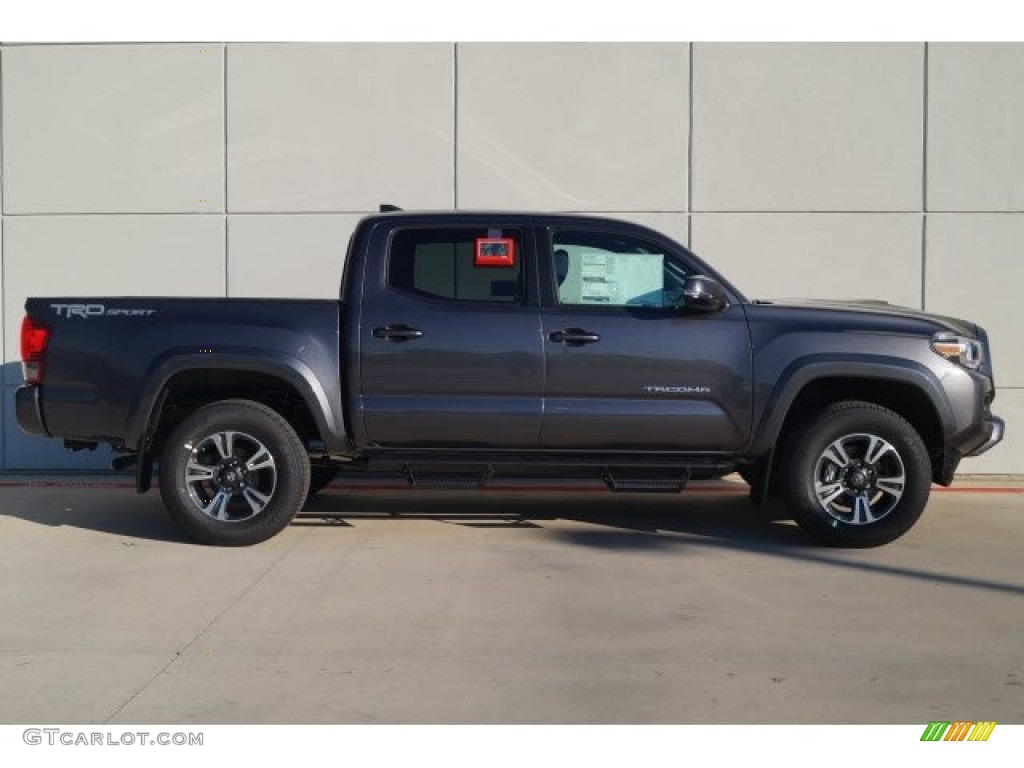 Magnetic Gray Metallic 2017 Toyota Tacoma TRD Sport Double Cab Exterior Photo #119723995