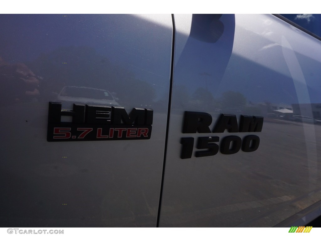 2017 1500 Express Crew Cab - Bright Silver Metallic / Black/Diesel Gray photo #6