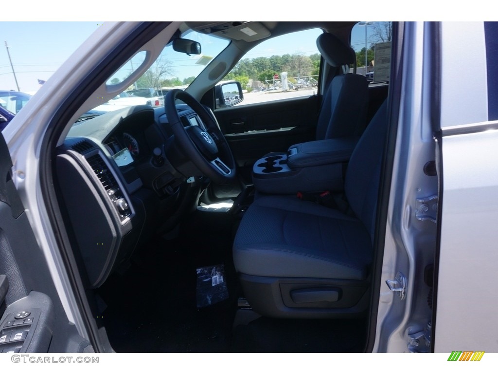 2017 1500 Express Crew Cab - Bright Silver Metallic / Black/Diesel Gray photo #7