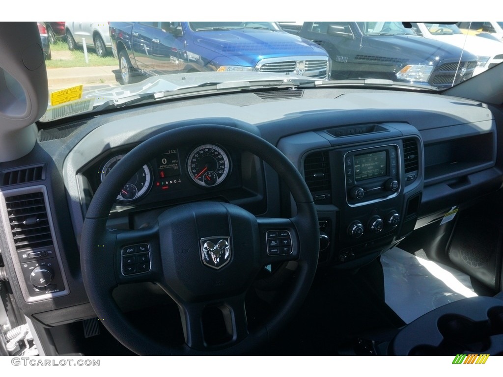 2017 1500 Express Crew Cab - Bright Silver Metallic / Black/Diesel Gray photo #8