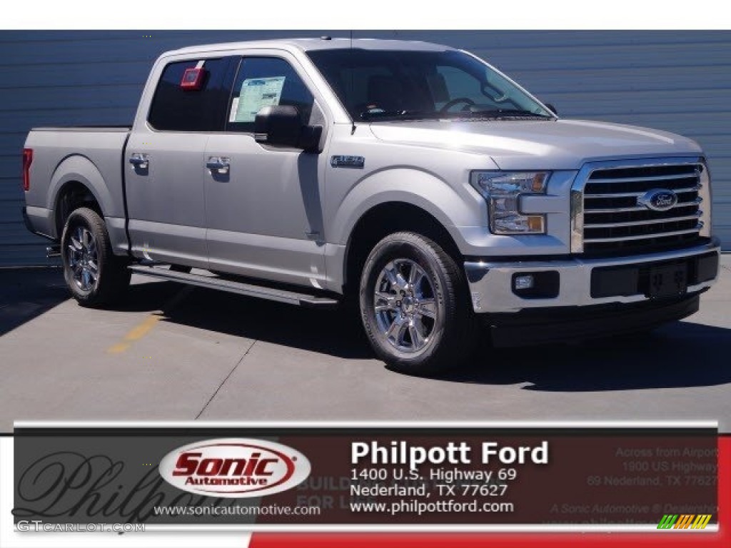 2017 F150 XLT SuperCrew - Ingot Silver / Earth Gray photo #1
