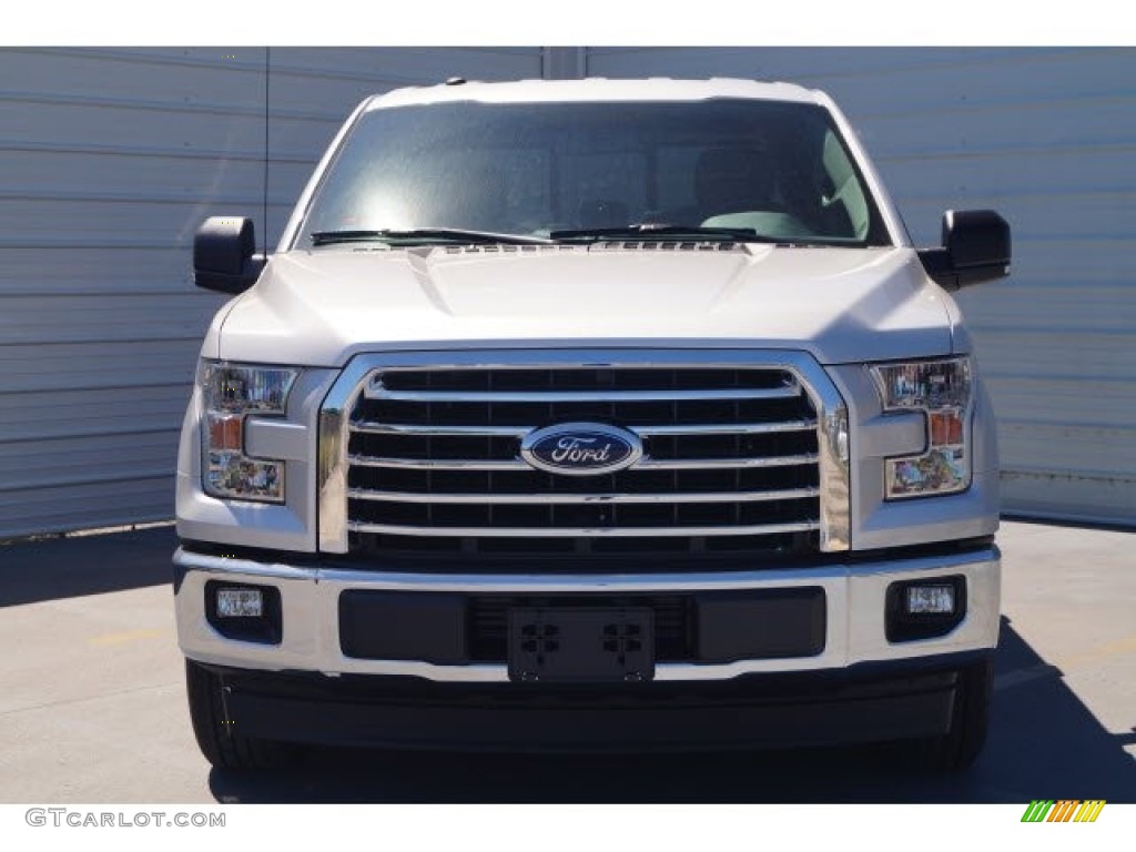 2017 F150 XLT SuperCrew - Ingot Silver / Earth Gray photo #2