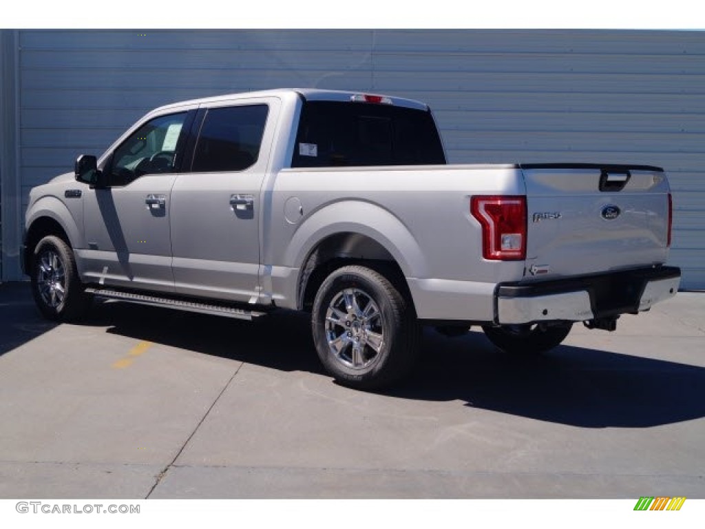 2017 F150 XLT SuperCrew - Ingot Silver / Earth Gray photo #4