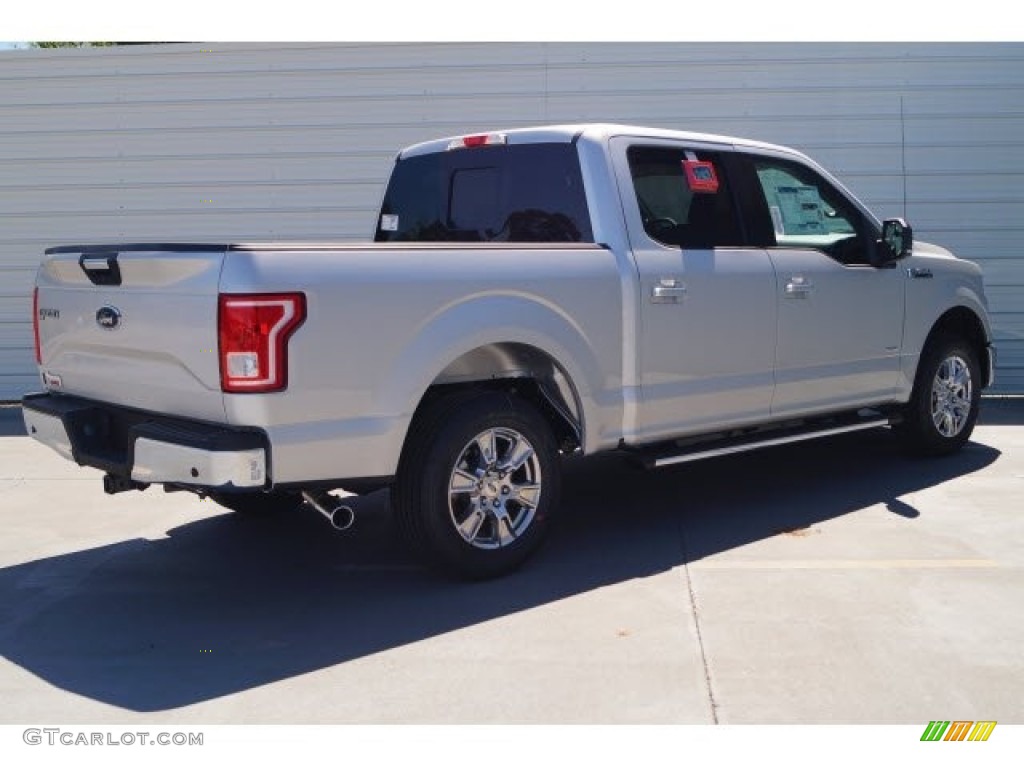 2017 F150 XLT SuperCrew - Ingot Silver / Earth Gray photo #6