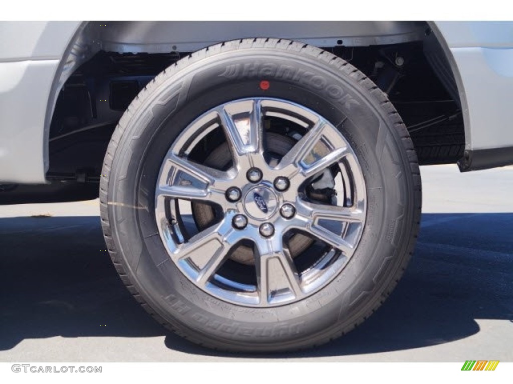 2017 F150 XLT SuperCrew - Ingot Silver / Earth Gray photo #10