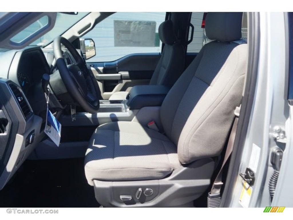 2017 F150 XLT SuperCrew - Ingot Silver / Earth Gray photo #13