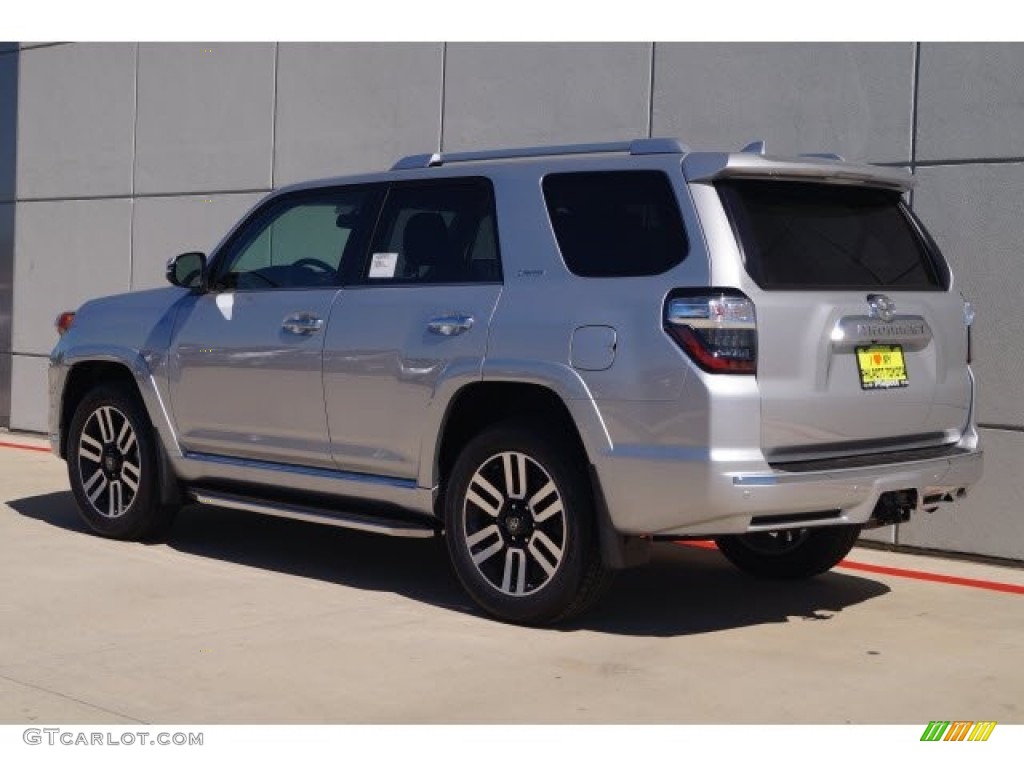 2017 4Runner Limited 4x4 - Classic Silver Metallic / Black photo #4