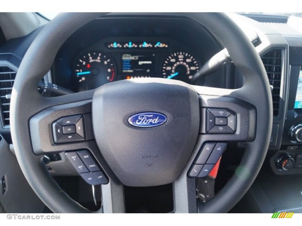 2017 F150 XL SuperCab - Ingot Silver / Black photo #12