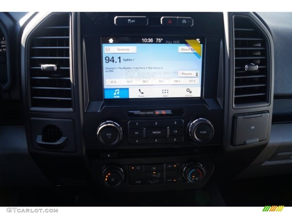 2017 F150 XL SuperCab - Ingot Silver / Black photo #13