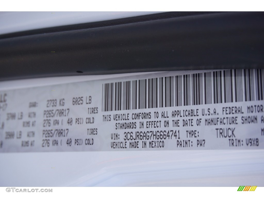 2017 Ram 1500 Express Regular Cab Color Code Photos