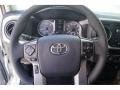 Cement Gray 2017 Toyota Tacoma SR5 Double Cab Steering Wheel