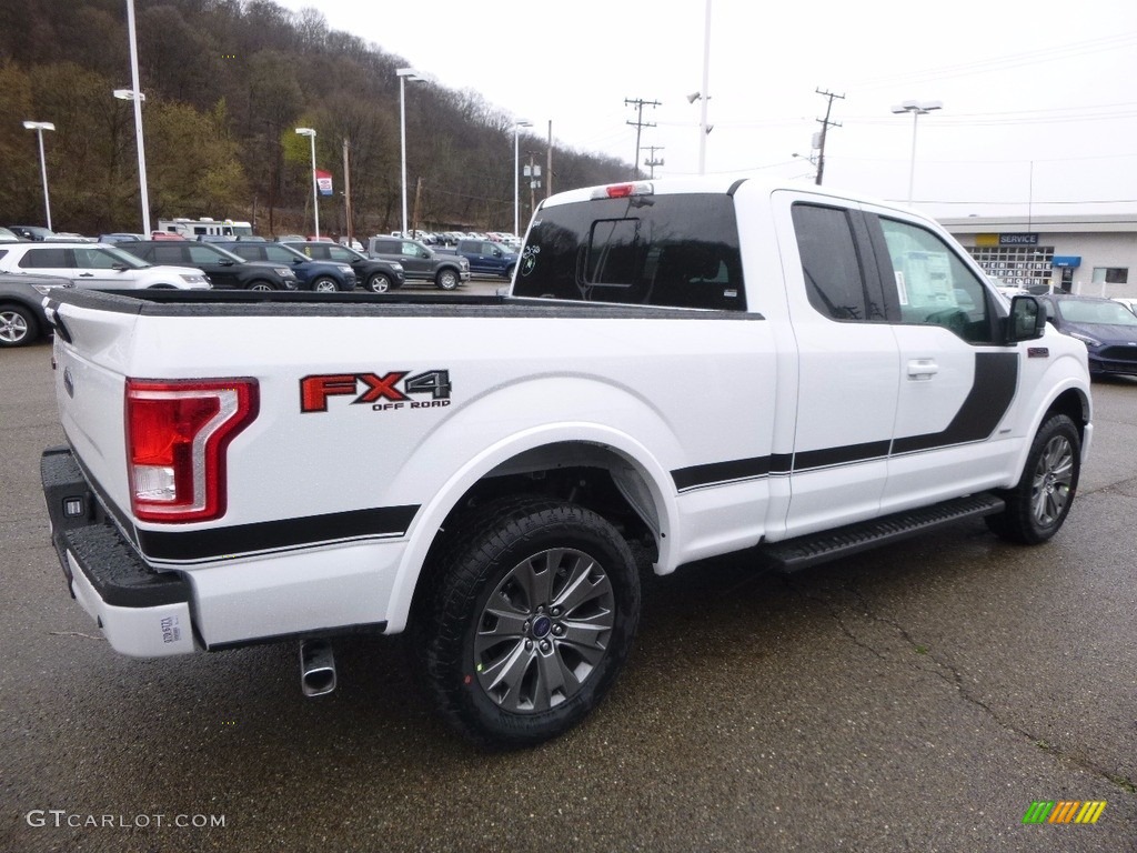 2017 F150 XLT SuperCab 4x4 - Oxford White / Black Special Edition Package photo #2