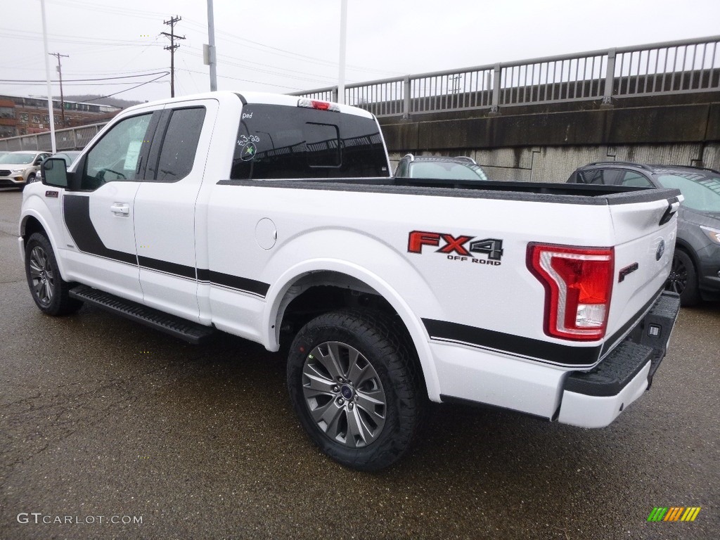 2017 F150 XLT SuperCab 4x4 - Oxford White / Black Special Edition Package photo #4