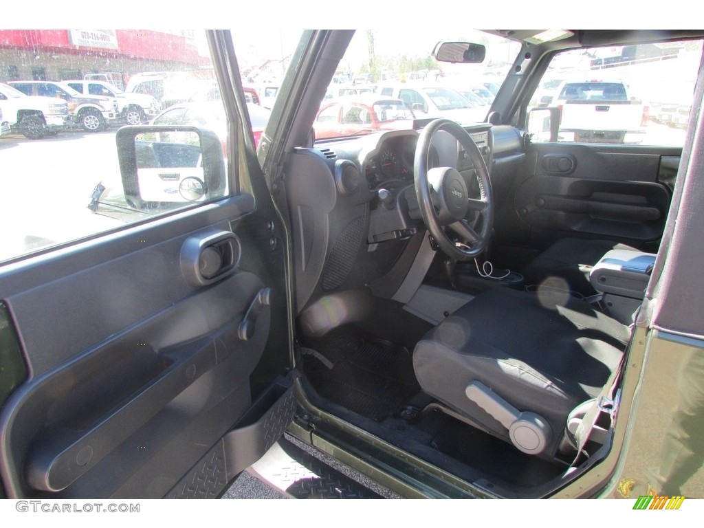 2007 Wrangler X 4x4 - Jeep Green Metallic / Dark Slate Gray/Medium Slate Gray photo #9