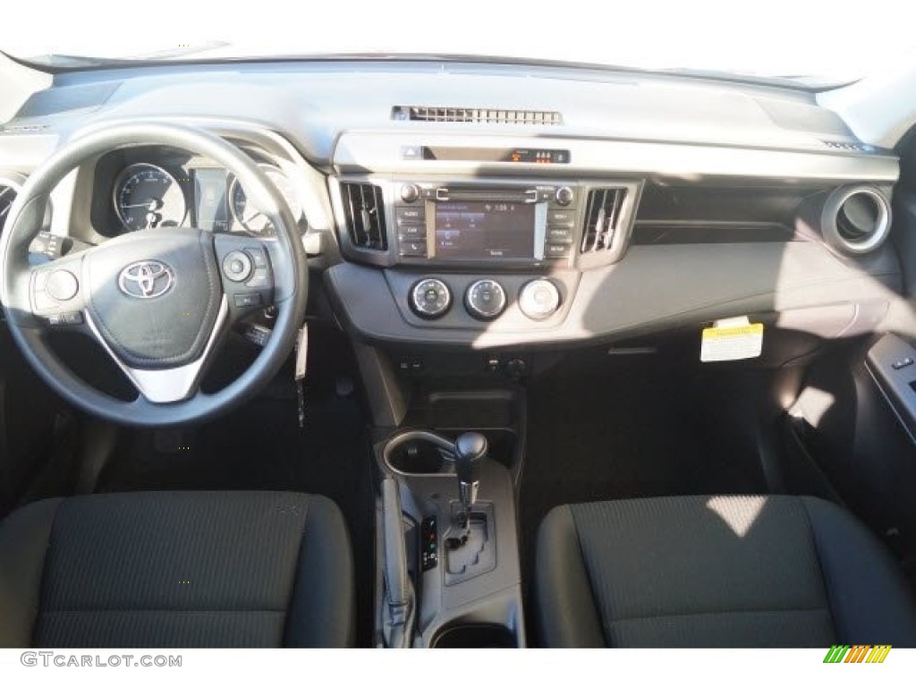 2017 RAV4 LE - Black Current Metallic / Black photo #7