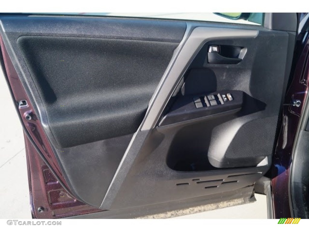 2017 RAV4 LE - Black Current Metallic / Black photo #10