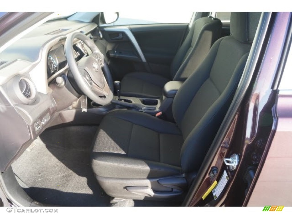 2017 RAV4 LE - Black Current Metallic / Black photo #11