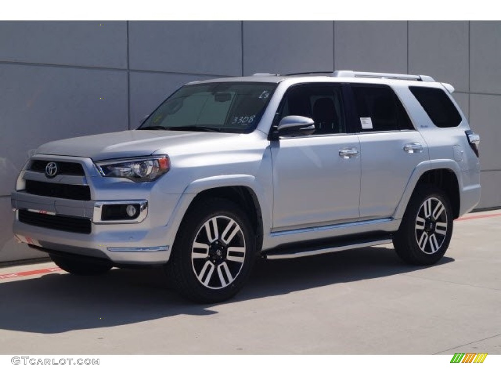 Classic Silver Metallic 2017 Toyota 4Runner Limited 4x4 Exterior Photo #119725900