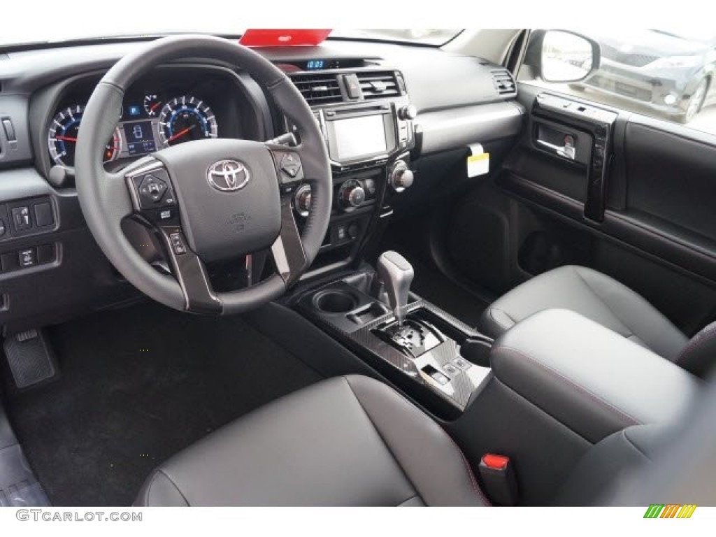 Black Interior 2017 Toyota 4Runner TRD Off-Road Premium 4x4 Photo #119726219