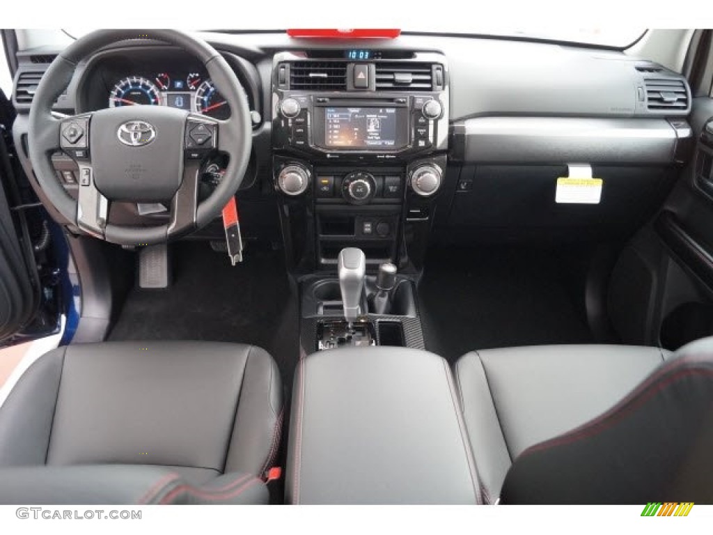 2017 Toyota 4Runner TRD Off-Road Premium 4x4 Black Dashboard Photo #119726287
