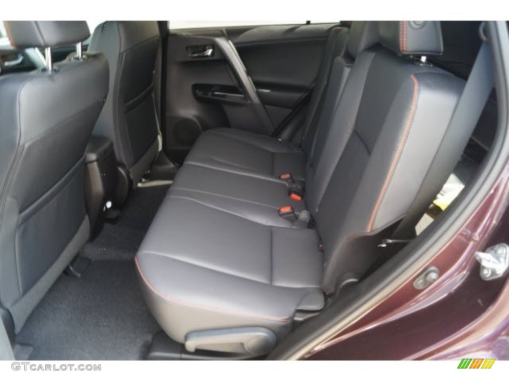 Black Interior 2017 Toyota RAV4 SE Photo #119726464