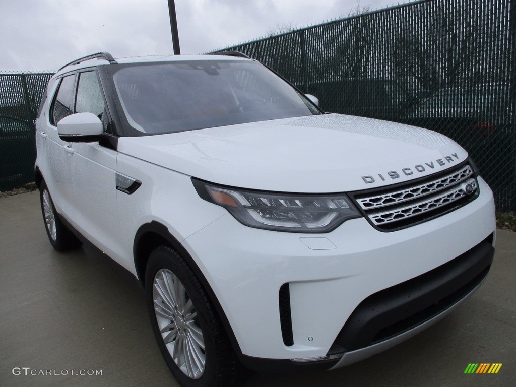 Fuji White 2017 Land Rover Discovery HSE Exterior Photo #119726518