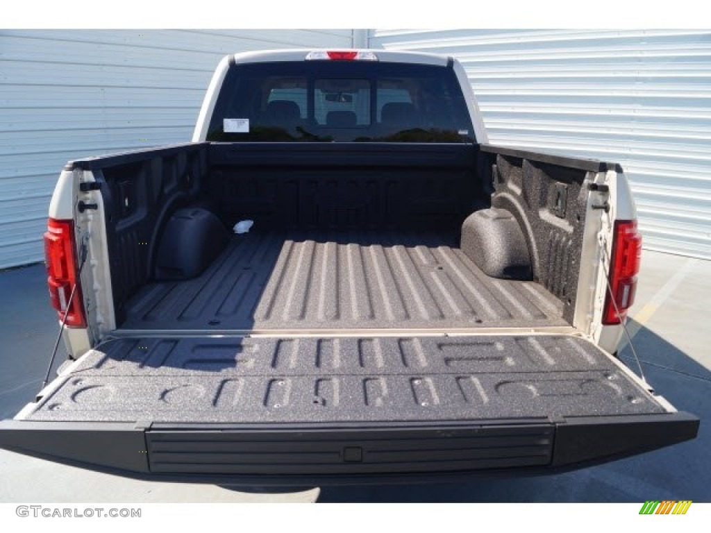 2017 F150 Lariat SuperCrew 4X4 - White Gold / Light Camel photo #8