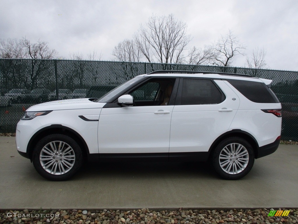 Fuji White 2017 Land Rover Discovery HSE Exterior Photo #119726606