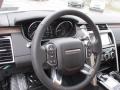 Vintage Tan/Ebony 2017 Land Rover Discovery HSE Steering Wheel