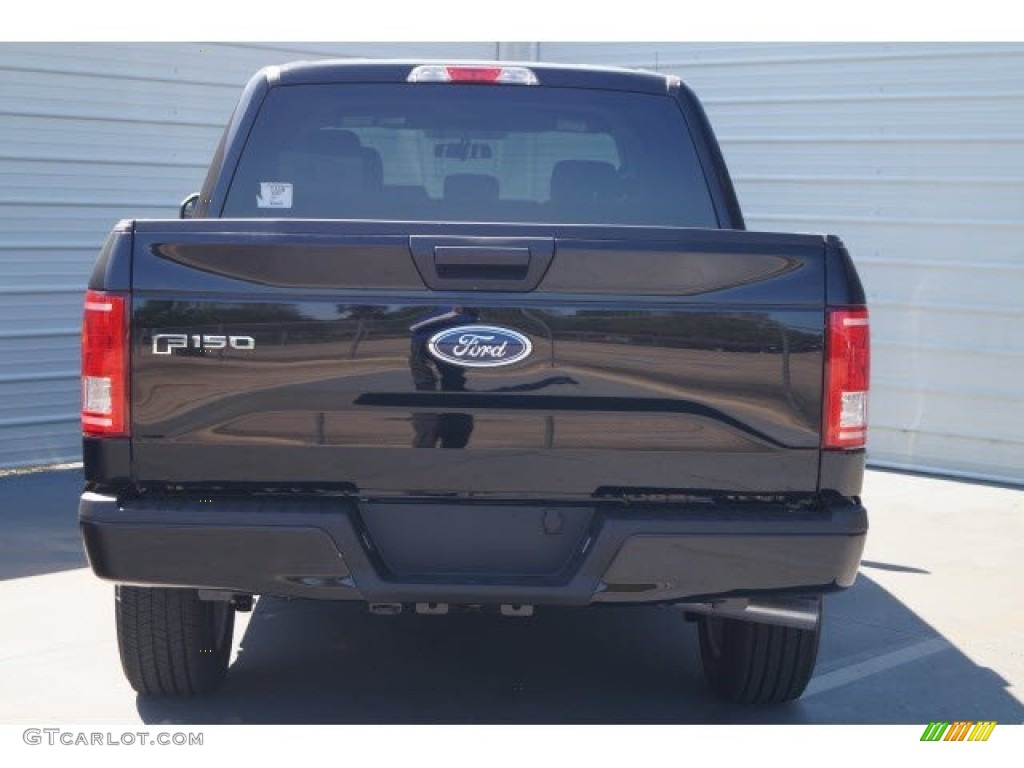 2017 F150 XL SuperCrew - Shadow Black / Black photo #5