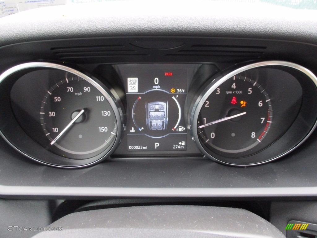 2017 Land Rover Discovery HSE Gauges Photo #119726938
