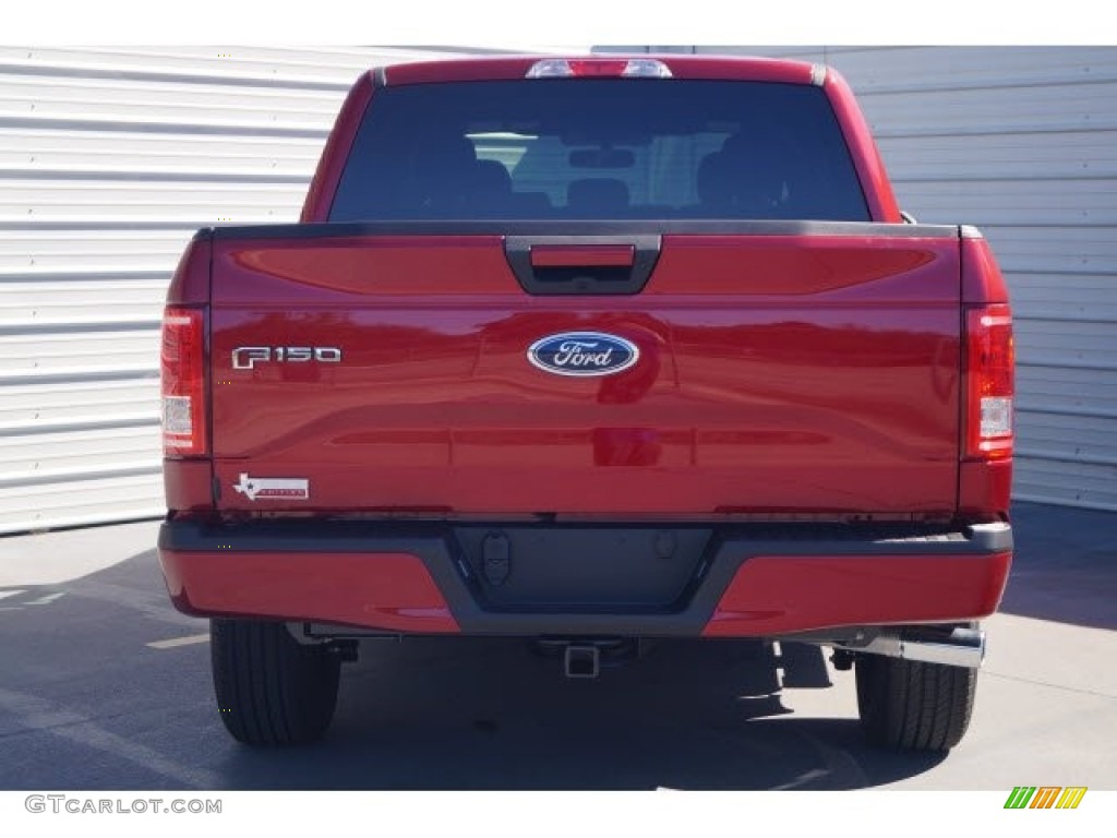 2017 F150 XLT SuperCrew - Ruby Red / Black photo #5