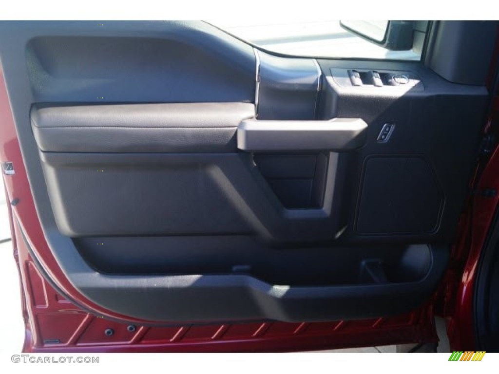 2017 F150 XLT SuperCrew - Ruby Red / Black photo #11
