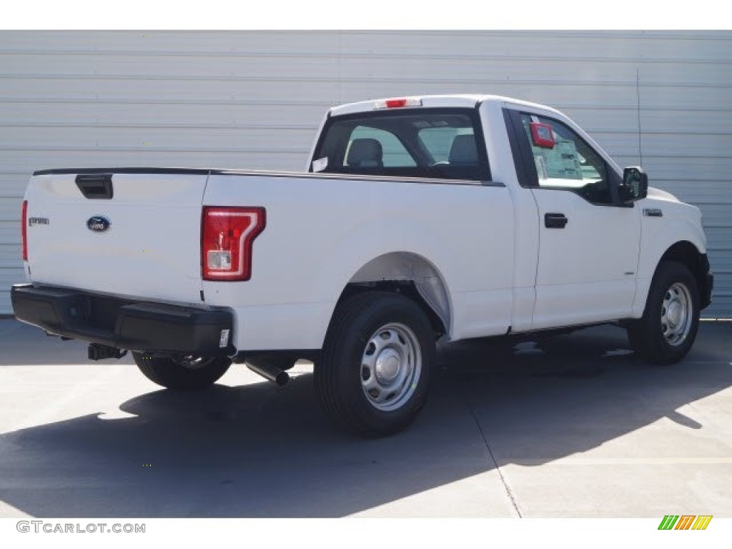 2017 F150 XL Regular Cab - Oxford White / Earth Gray photo #6