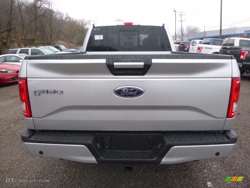 2017 F150 XLT SuperCab 4x4 - Ingot Silver / Black photo #3