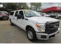 Oxford White - F250 Super Duty XL Crew Cab Photo No. 3