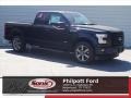 Shadow Black - F150 XLT SuperCab Photo No. 1