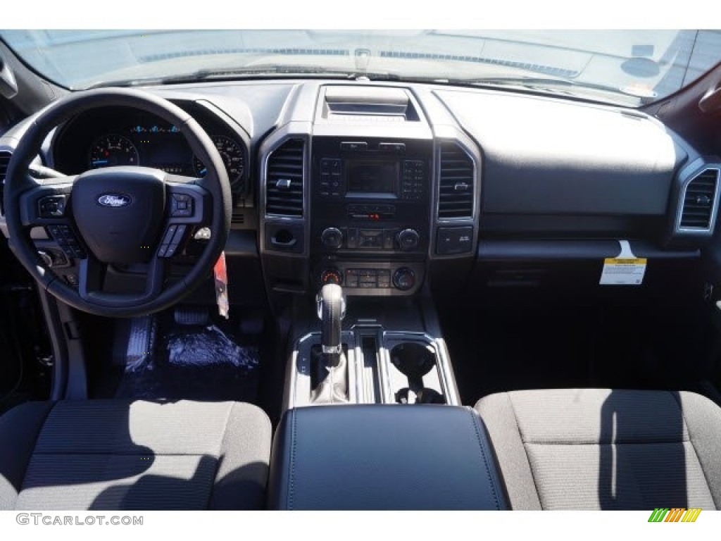 2017 F150 XLT SuperCab - Shadow Black / Black photo #9