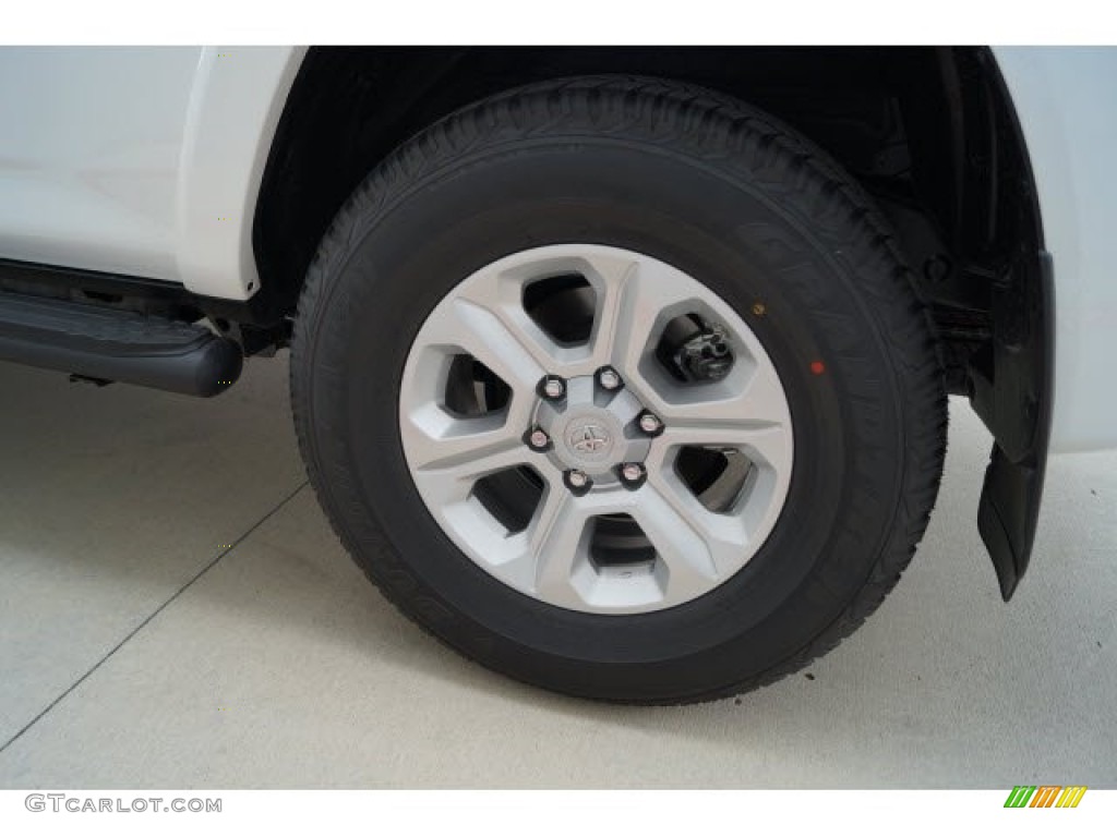 2017 4Runner SR5 Premium - Super White / Sand Beige photo #5