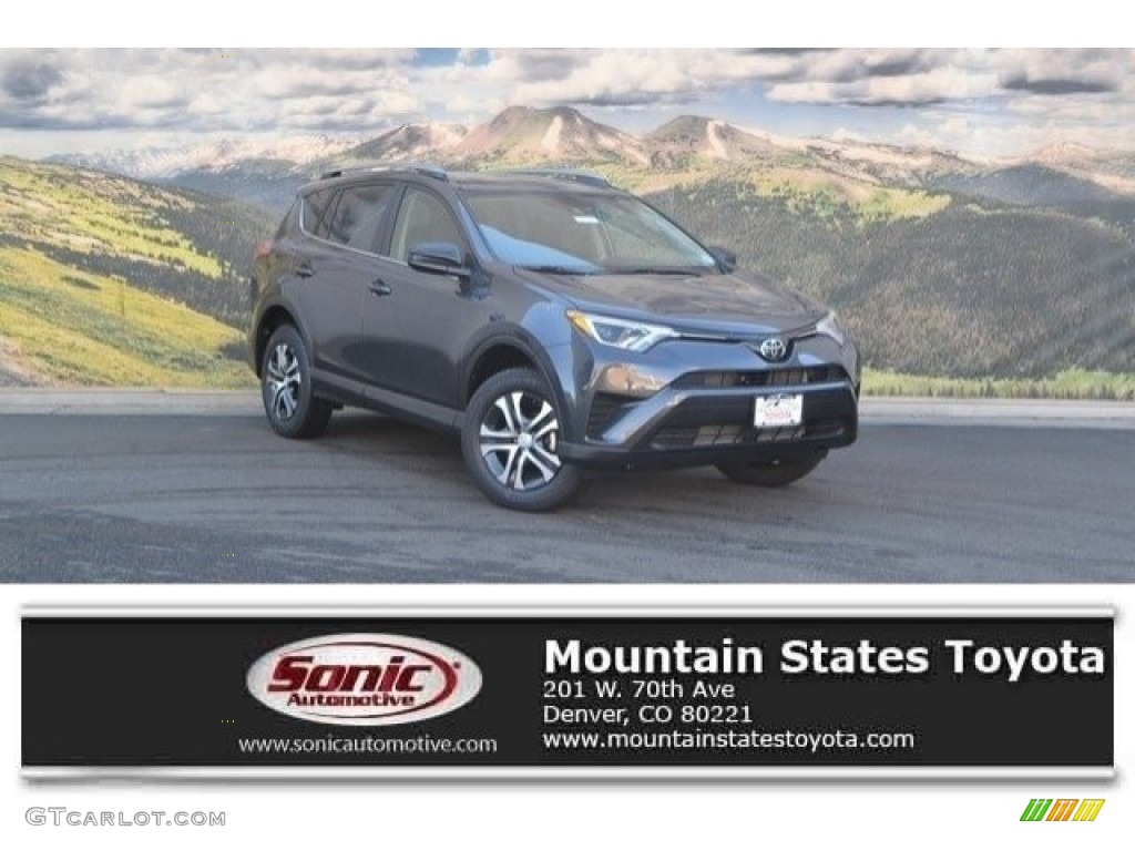 2017 RAV4 LE AWD - Magnetic Gray Metallic / Black photo #1