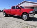 2011 Flame Red Dodge Ram 3500 HD Big Horn Crew Cab 4x4 Dually  photo #7