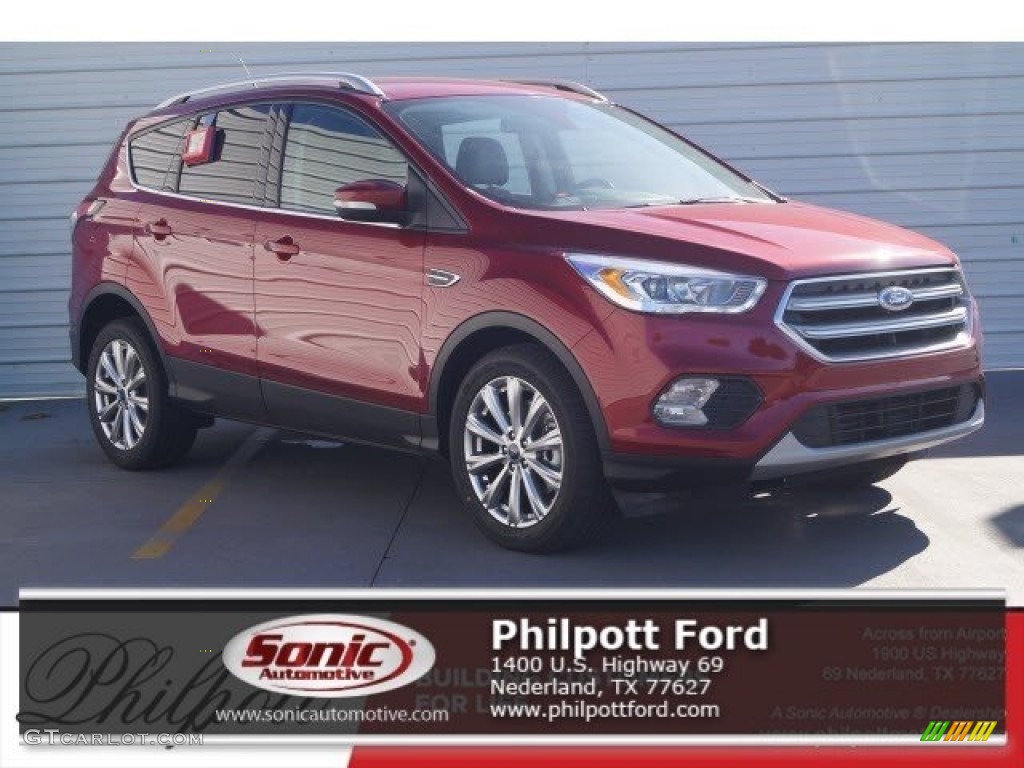 Ruby Red Ford Escape