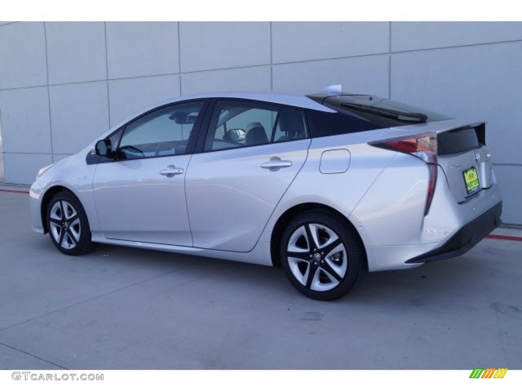 2017 Prius Prius Four Touring - Classic Silver Metallic / Moonstone Gray photo #4