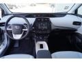 2017 Toyota Prius Moonstone Gray Interior Dashboard Photo