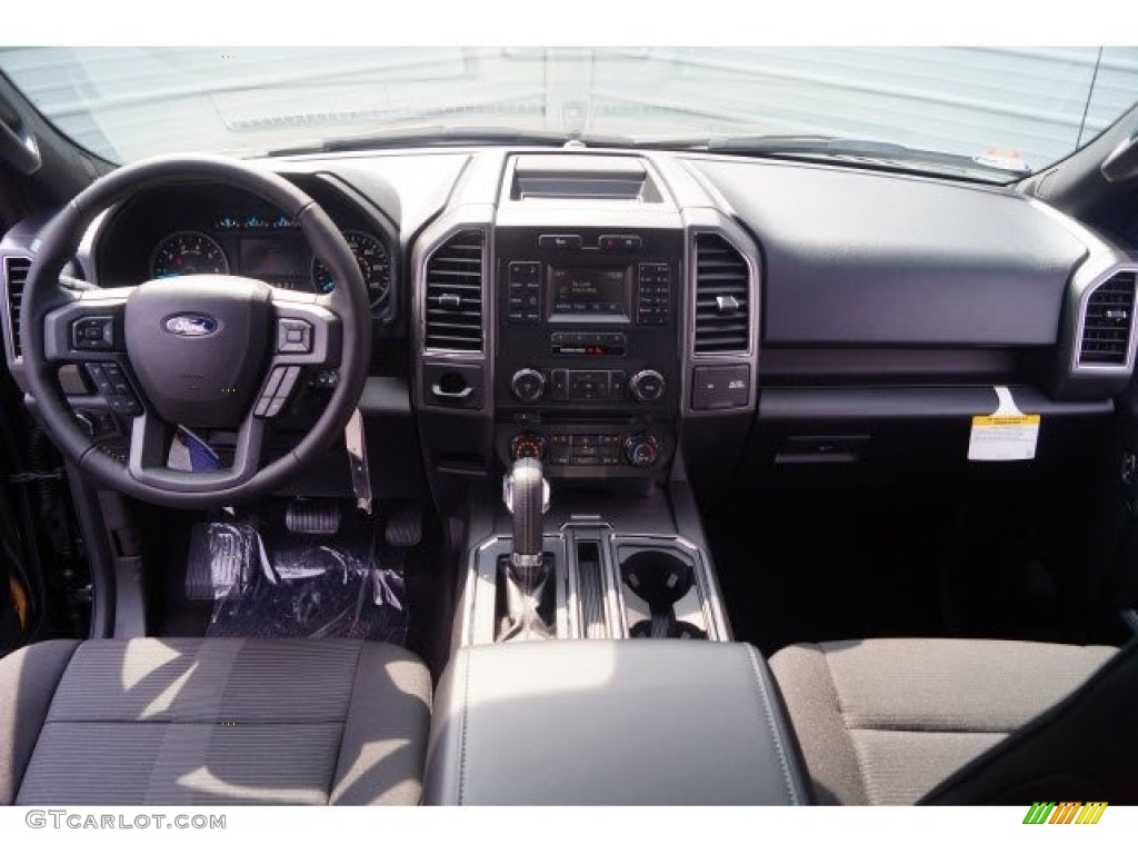2017 F150 XLT SuperCab - Shadow Black / Black photo #7