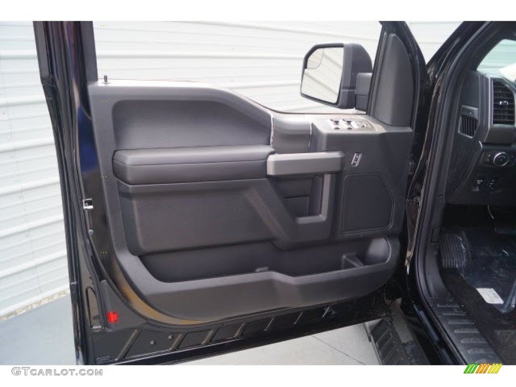 2017 F150 XLT SuperCab - Shadow Black / Black photo #11