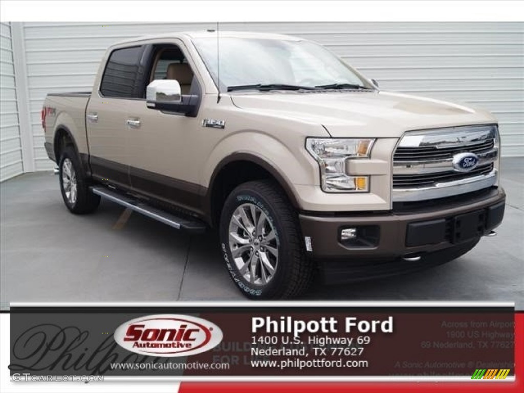 White Gold Ford F150